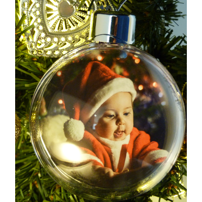 Personalised Christmas Photo Baubles