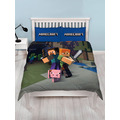 Minecraft Duvet Cover And Pillowcase Set - Double