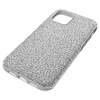 Swarovski High smartphone case iPhone® 12 Pro Max, crystallized, silver-tone, 5616368