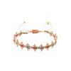 Shanty Beaded Bracelet - Red & Turquoise