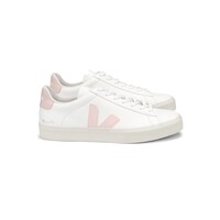 Image of Campo Leather Trainers - Extra White & Petale