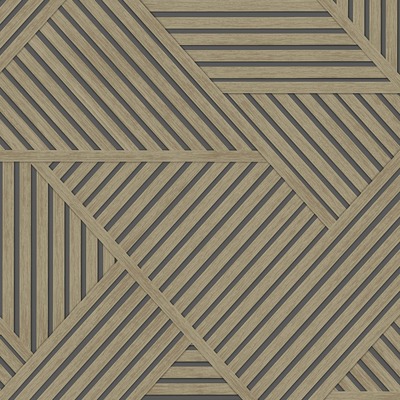 Wood Geometric Wallpaper Natural Holden 13202