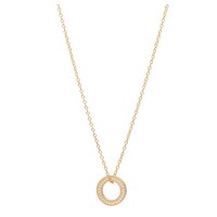 Image of Circle Of Life Charity Necklace - Gold