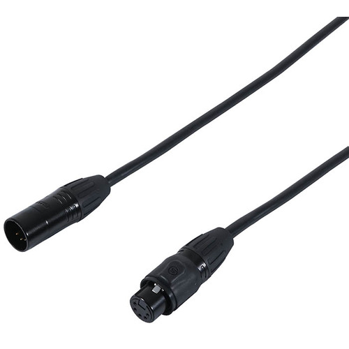 5 Pin XLR to XLR IP Rated DMX Lead 1.5m