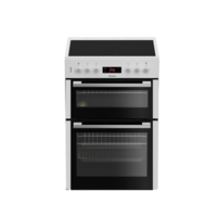 Image of Blomberg HKN65W 60cm Double Oven Electric Cooker with Ceramic Hob - White - A Energy Rated Euronics