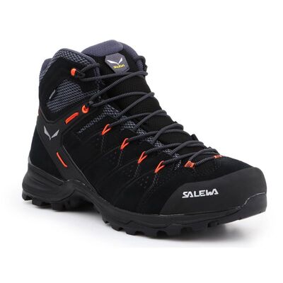 Salewa Mens MS Alp Mate Mid WP Hiking Shoes - Black
