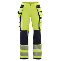 Image of Blaklader 7197 Womens Hi-vis Stretch Trousers