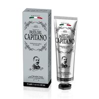 Image of Pasta del Capitano 1905 Vegetable Charcoal Toothpaste 75ml