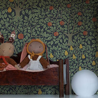 Apelviken 2 Pomona Wallpaper Black Galerie 44110