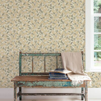 Apelviken 2 Lemona Wallpaper Beige Galerie 44116
