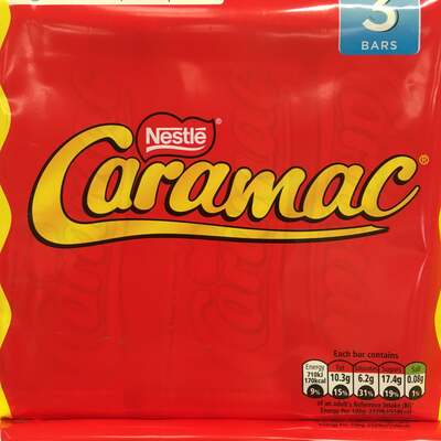 9x Nestle Caramac Bars (3 Packs of 3x30g)