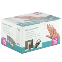 The Edge Foil Nail Wrap 100Pcs