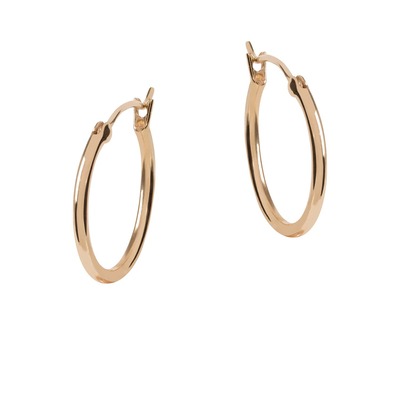 Venus Gold Hoop Earrings