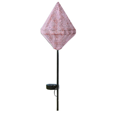 Solar LED Garden Spike Light - Single Pink