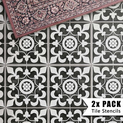 Oxford Tile Stencil - 8" (203mm) / 1 pack (1 stencil)