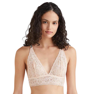 TLR Tommy Hilfiger Tommy Prairie Triangle Bralette - TLR Delicate Peach