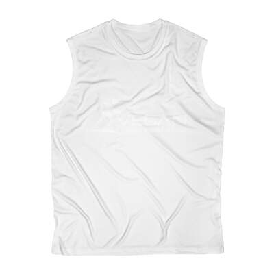 Vegan Supplement Store Men's Sleeveless Performance Tee, White / XL