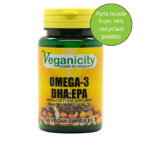 Image of Vegan Omega-3 DHA:EPA Capsules &pipe; Vegan Supplement Store