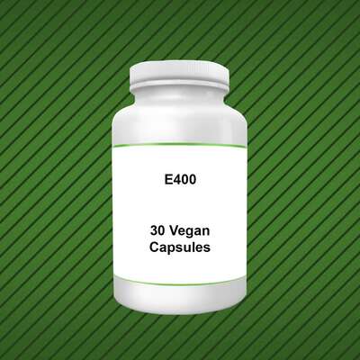 Vitamin E 400 Capsules &pipe; Vegan Supplement Store &pipe; FREE Shipping