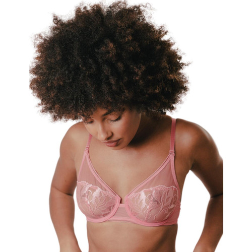 Maison Lejaby Sin Full Cup Bra - Pink Lemonade