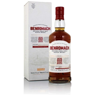 Benromach 2012 Batch 1 Cask Strength 60.2%