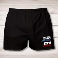 Jedi On the Streets Men’s Boxers – Black, Small