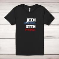 Jedi On the Streets Adult T-Shirt – Black, XS
