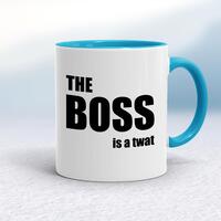 The Boss Is A … Swearing Mug