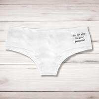 It’s Not You It’s Your Grammar Ladies Shortie – White, Small