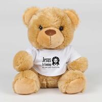 Jesus Is Coming Swear Bear – Brown, Medium