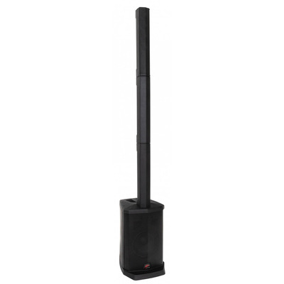 PA System 100 Watts with Active Column and Subwoofer Speakers Battery Powered with Built-in Bluetooth and Mixer