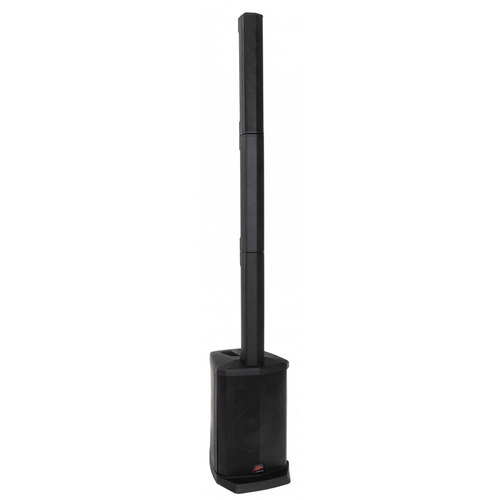 PA System 100 Watts with Active Column and Subwoofer Speakers Battery Powered with Built-in Bluetooth and Mixer