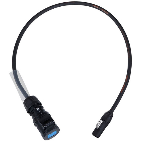 PowerCON TRUE1 to 16A Female with Titanex Rubber Cable 1m