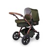 Image of Ickle Bubba Stomp v4 Carrycot and Pushchair (Frame: Bronze, Fabric Colour: Woodland)