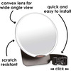 Image of Diono Easy View Plus Baby Car Mirror Silver