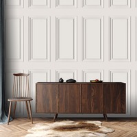 Image of Dimension Panel Wallpaper Off-white The Design Library 283265