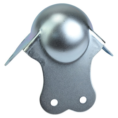 Large Ball Corner Zinc Plated Steel Finish