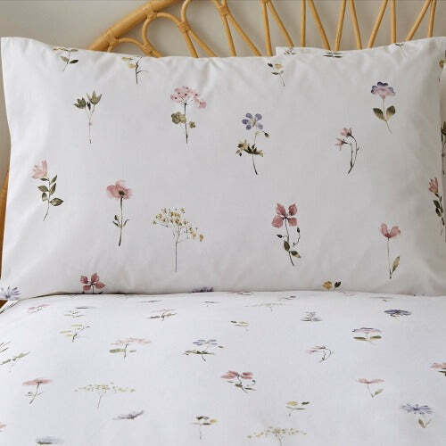 100% Cotton Meadow Floral Extra Large Single Duvet Cover Set