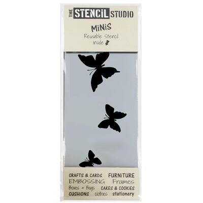 Stencil MiNiS - Butterflies - 20% off 4+ - Sheet Size 20 x 8 cm