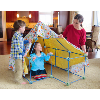 144 Piece Den Building Kit Kids Play Construction Fort Making Set