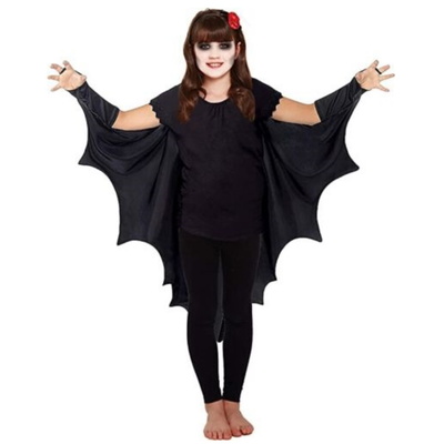 Child Bat Wings Cape Halloween Fancy Dress Costume (4-9yrs)