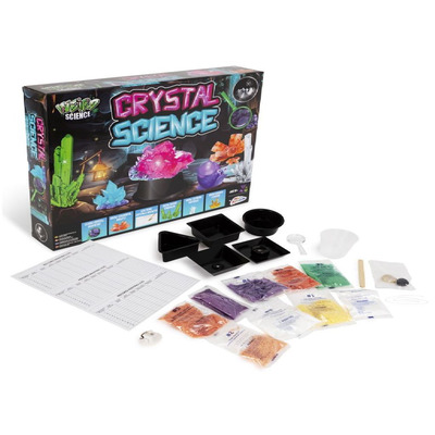 Grow Your Own Crystals Science Set Includes Led Light Display Base