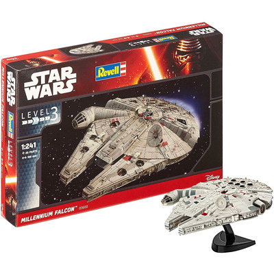 Revell Millennium Falcon Star Wars Space Ship Model Kit Scale 1:241