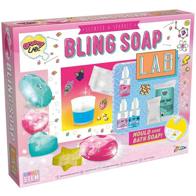 Make Your Own DIY Bling Scented Bath Soap Set