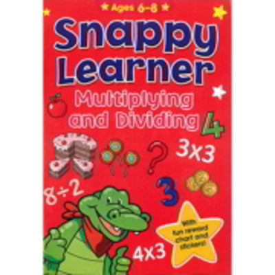 A4 Snappy Learner Multiplying & Dividing Educational School Book