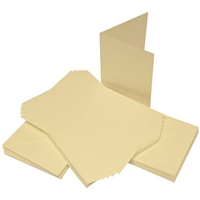 Craft UK C6 Ivory Blank Card Envelopes