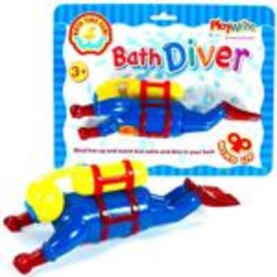 Clockwork Bath Diver Toy 385-205