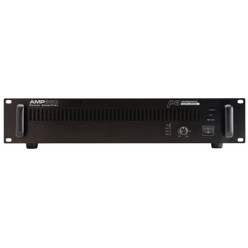Slave Amplifier 100V Line & 8 ohms 660W - For High Power Distributed Sound