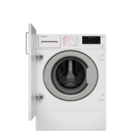 Image of Blomberg LRI1854310 8kg/5kg 1400 Spin Built In Washer Dryer - White