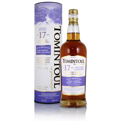 Tomintoul 2005 17 Year Old  Pedro Ximenez Cask